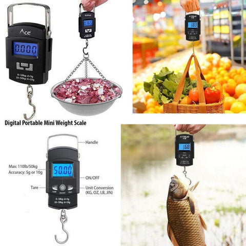 Portable Hangging hook Scale